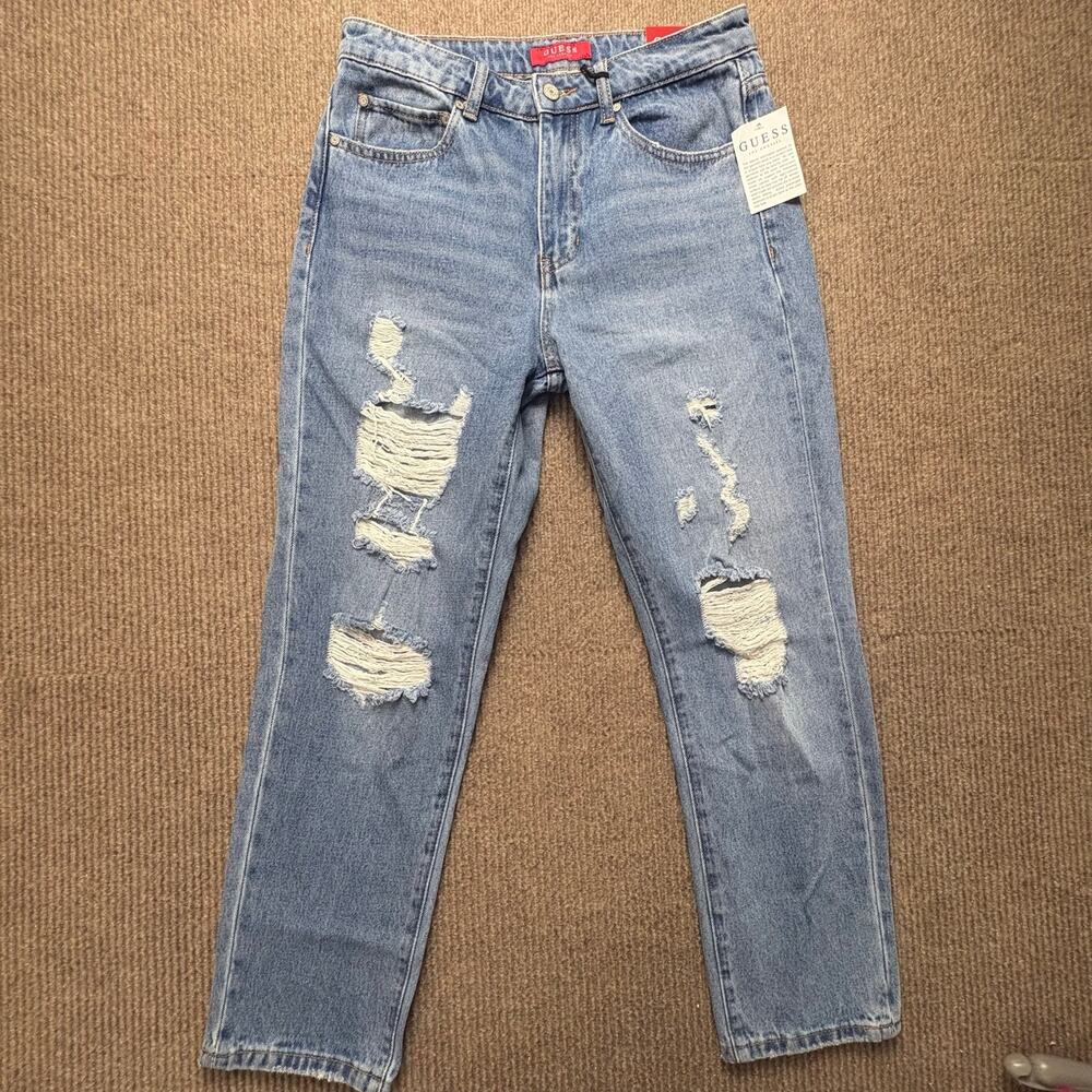 NWT Guess Women’s Lively Straight Jeans in Happiest Size 28x27 6/28